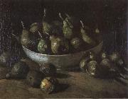 Vincent Van Gogh Still life with an Earthen Bowl and Pears (nn04) USA oil painting artist